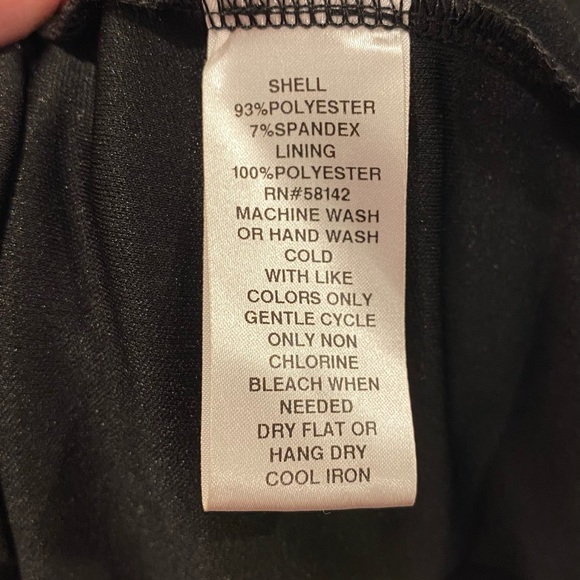 Maggy London Colorblock Mid-Length Dress 8 - Picture 5 of 5